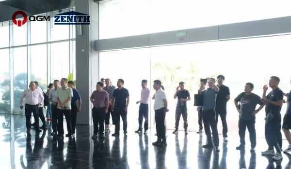 Hondakin Solido Industrialen Sarearen Ordezkaritzak Quangong Co., Ltd. bisitatu zuen Ikuskatzeko eta Trukatzeko