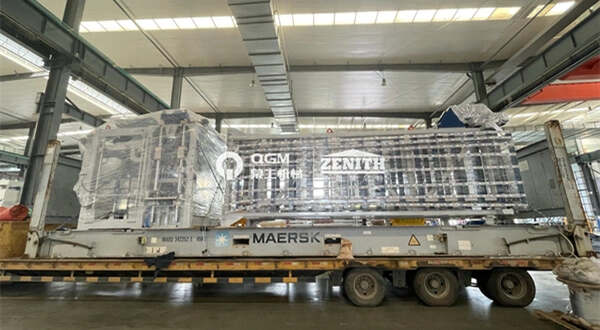 QGM ZN1200C bloke-planta guztiz automatikoa Mexikora - Mexikoko lurrikararen ondoren tokiko berreraikuntza laguntzen