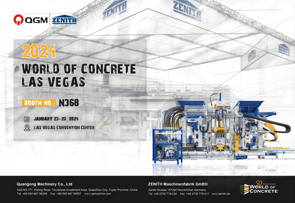 ONGI ETORRI QGM-ZENITH HORMIGEKO BLOKEKO MAKINAK N368 KABIAN, WORD OF CONCRETE, 3-25, 2024.