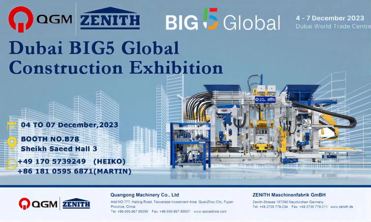QGM-ZENITH | Big 5 Global | 2023ko abenduaren 4tik 7ra | Dubai World Trade Center