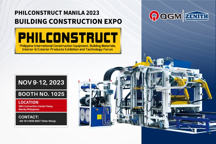 QGM Taldearen gonbidapena PHIL CONSTRUCT MANILA 2023rako