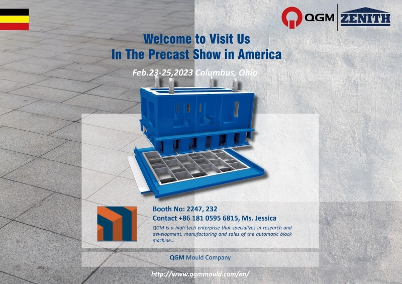 QGM ZENITH The Precast Show 2023-n erakutsiko da