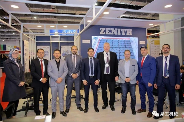 Proiektuak Egipto 2020 | QGM ZENITH Stunning Kairoko debutak——Potentzia blokeatzeko makina bikain baten estiloa!