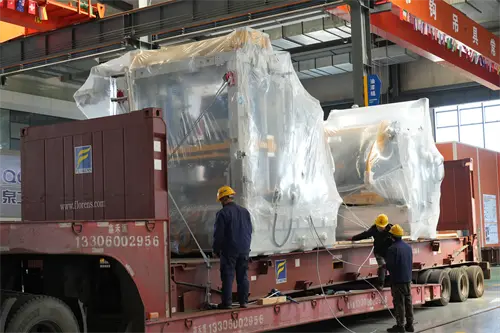 QGM adreiluzko makinak atzerrian bidaltzen dira: hiri eraikuntza globala eta etorkizun berdea sortzen laguntzea