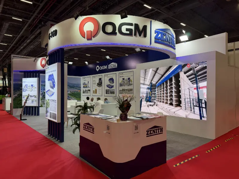 Quangong Machinery Co., Ltd. Turkiako Eraikuntzako Makineriaren Erakusketan distira egiten du: Fabrikazio Adimendunak atzerriko garapena ahalbidetzen du